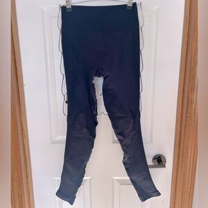 Lululemon Zone In Leggings Sz 8 Gray Slate High Rise W5I07S Yoga